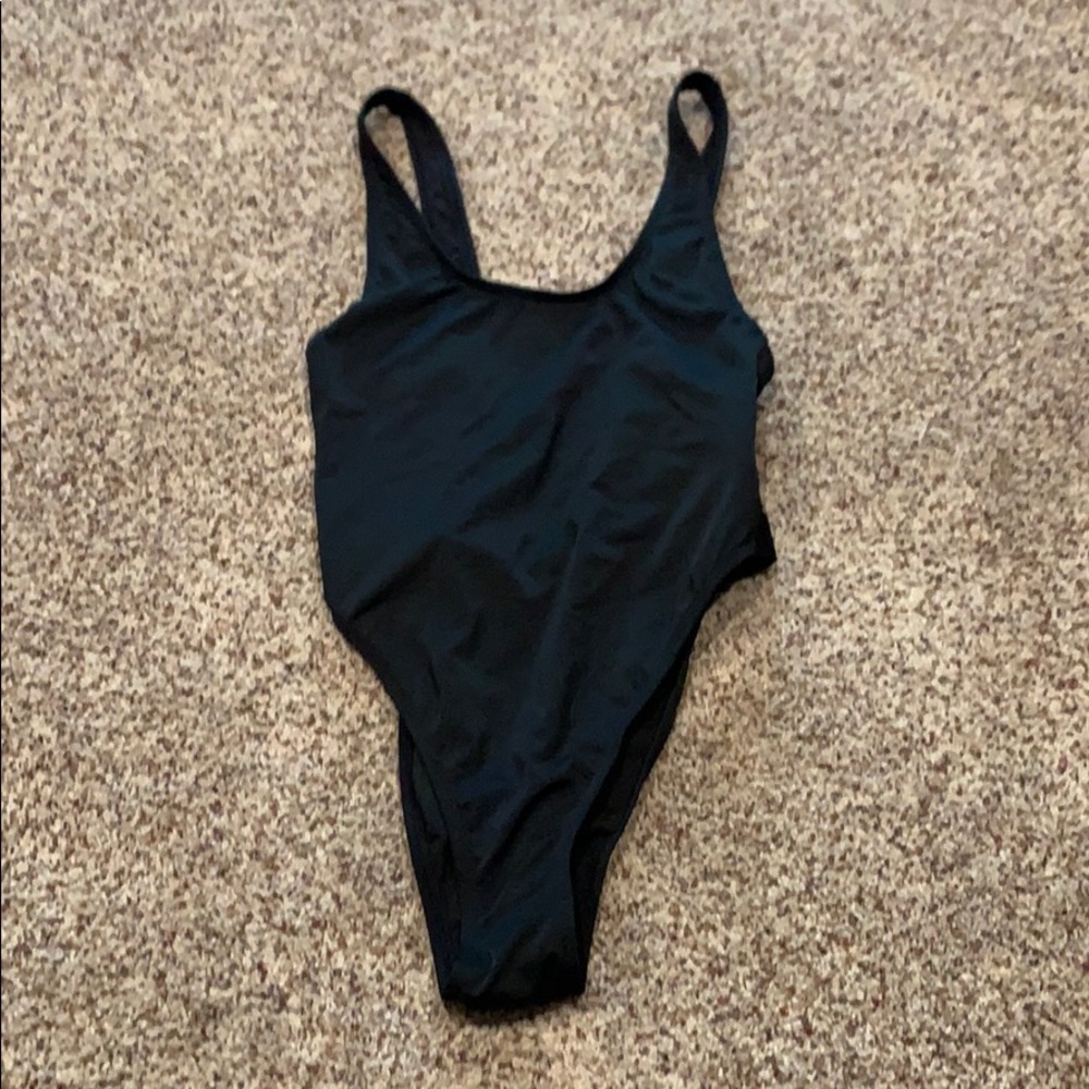 Black one piece